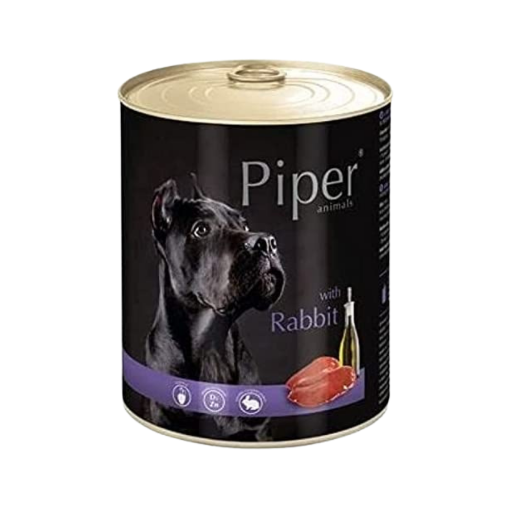 Piper Dog Food with Rabbit/ Can