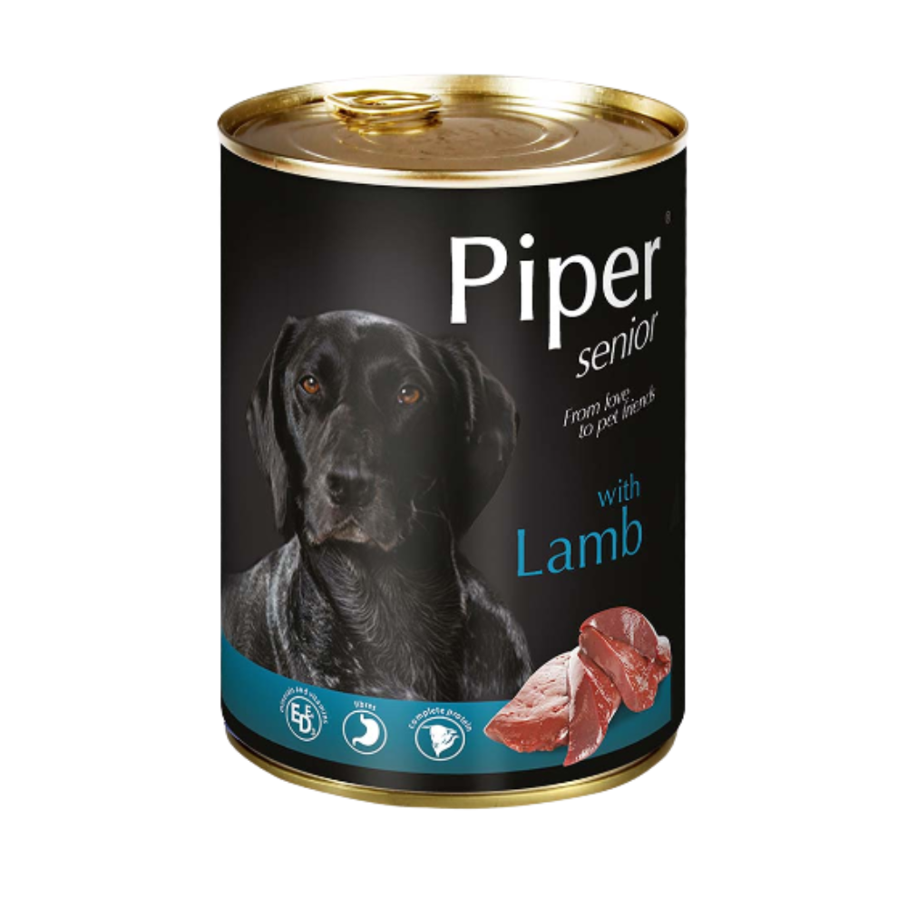Piper Senior Dog Food with Lamb/ Can/ 400gr