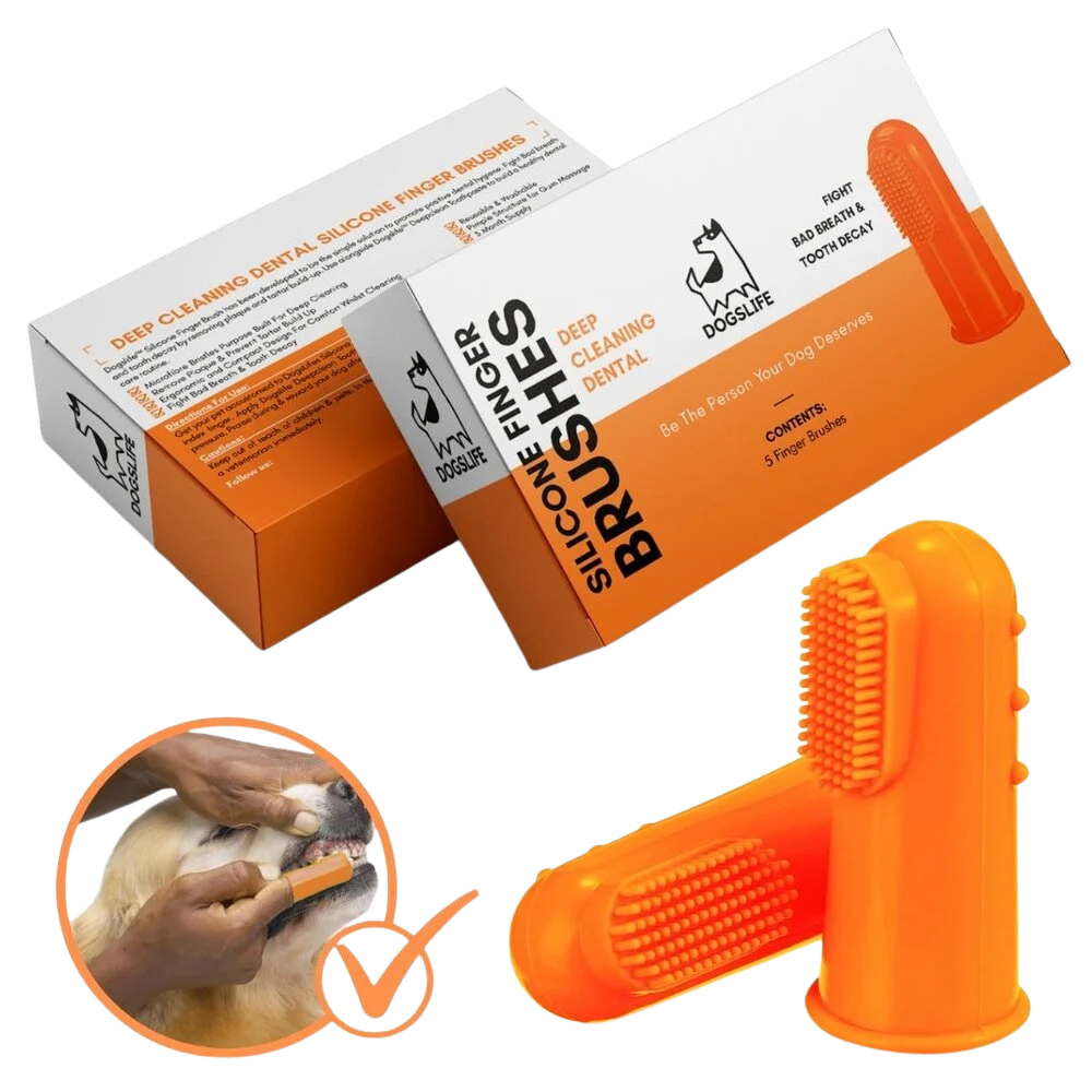 OurDogsLife Silicone Finger Touthbrushes
