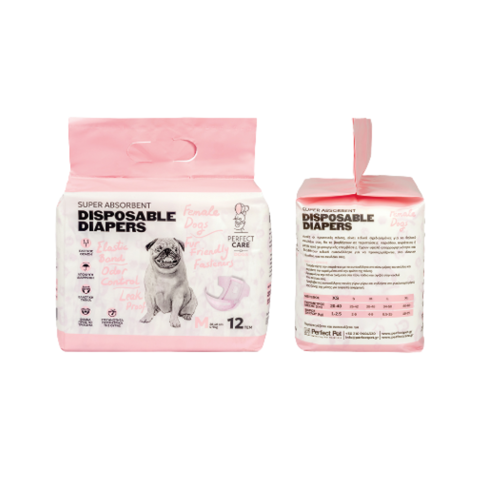 Perfect Care Female Diapers/ M