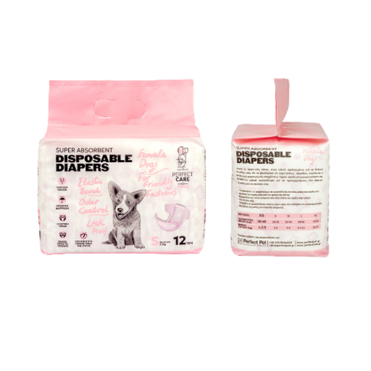 Perfect Care Female Diapers/ S