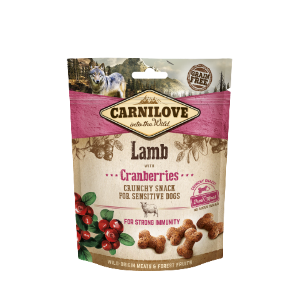 Carnilove Lamb with Cranberries Crunchy Dog Treats