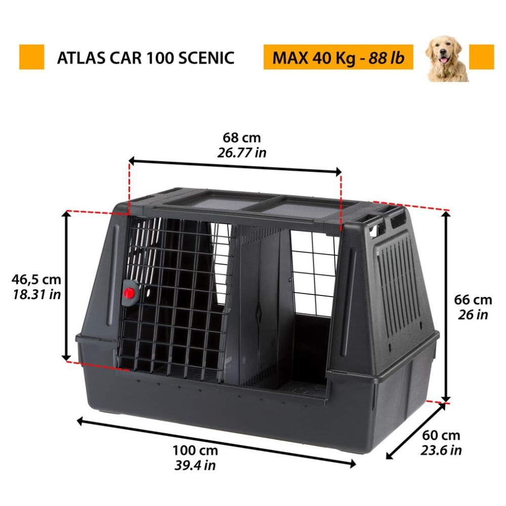 Ferplast Atlas Car 100 Scenic