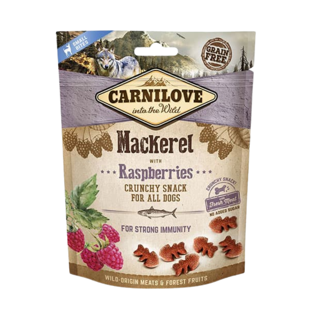 Carnilove Mackerel with Raspberries Crunchy Dog Treats
