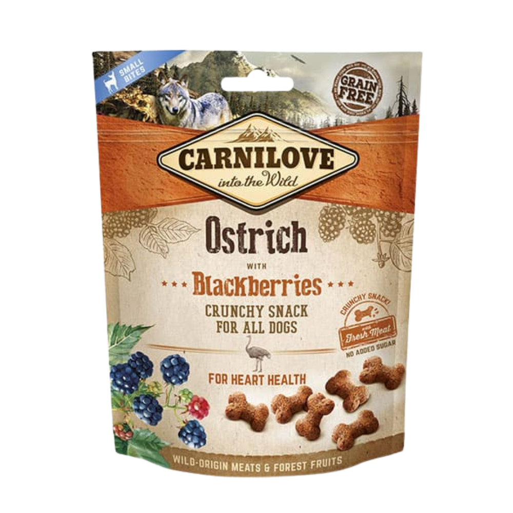Carnilove Ostrich with Blackberries Crunchy Dog Treats