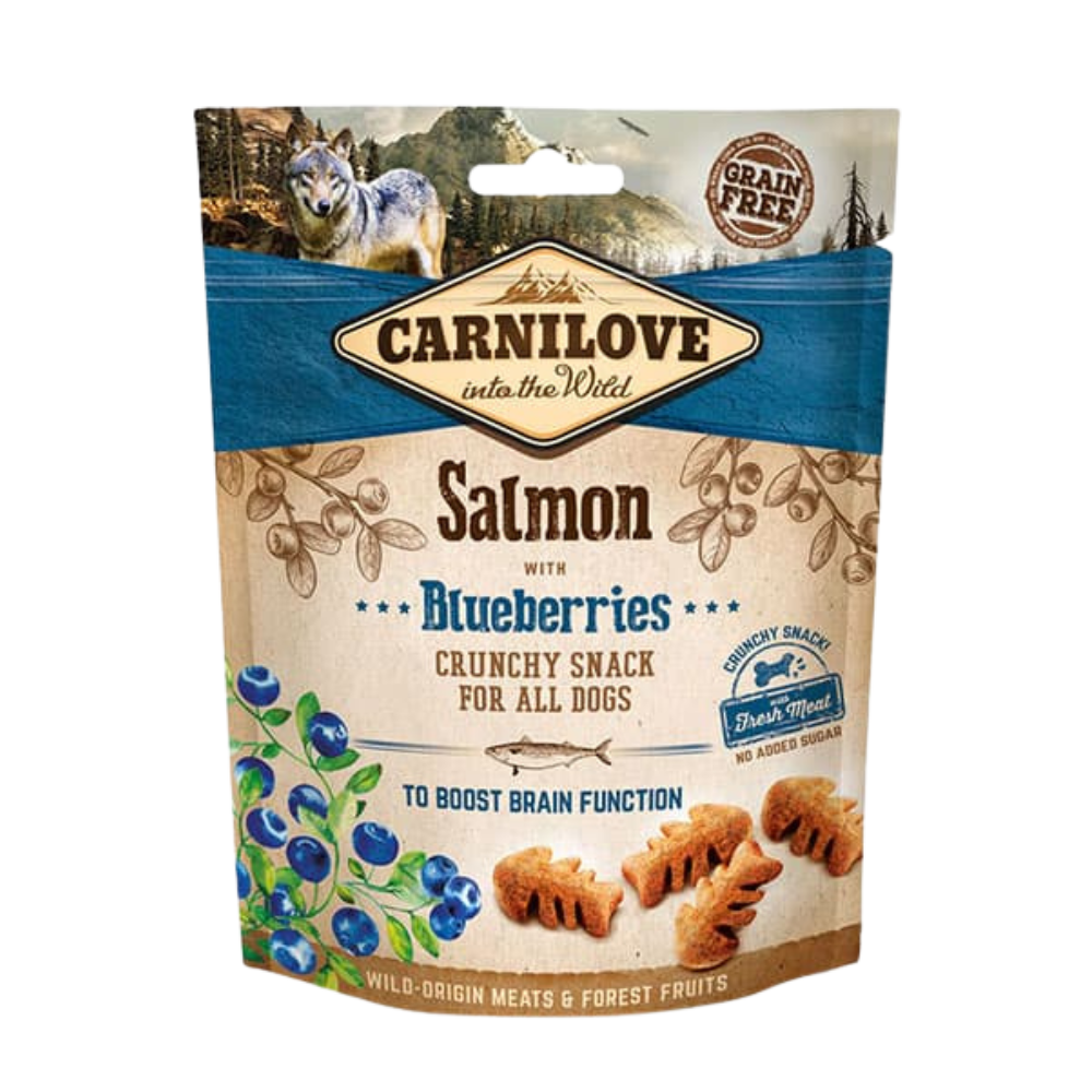 Carnilove Salmon with Blueberries Crunchy Dog Treats