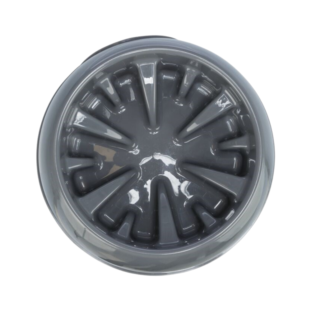 Trixie Slow Feeding Plastic Bowl/ Grey