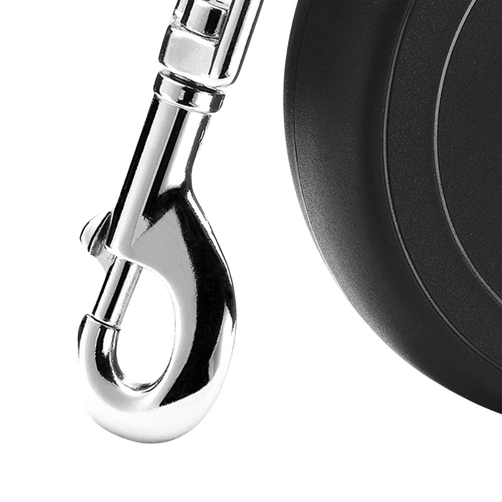 Flexi New Classic Dog Retractable Lead/ Tape/ Small/ 5m/ Black