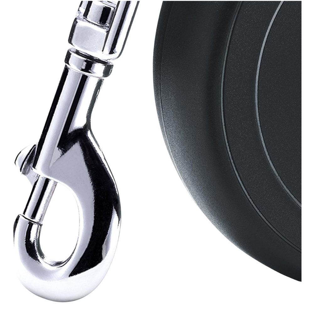 Flexi New Classic Dog Retractable Lead/ Cord/ XSmall/ 3m/ Black