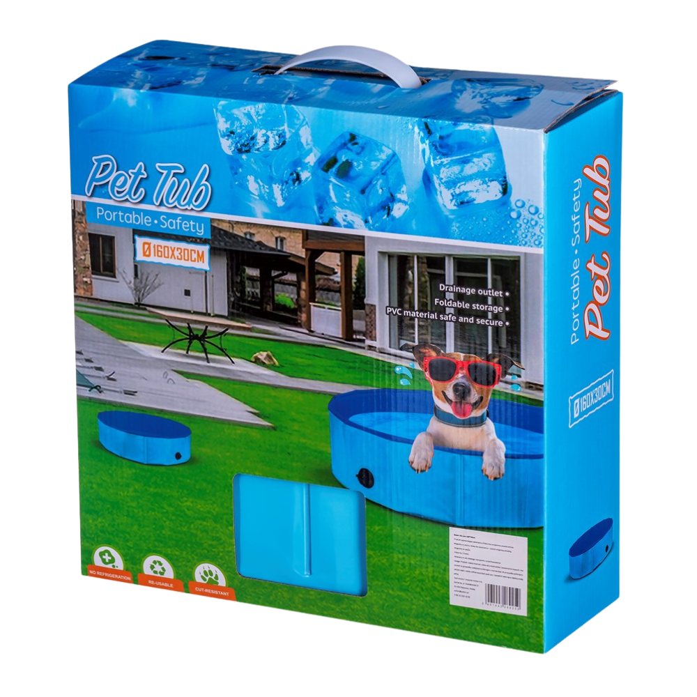 Diamentiq Folding dog pool 160x30cm