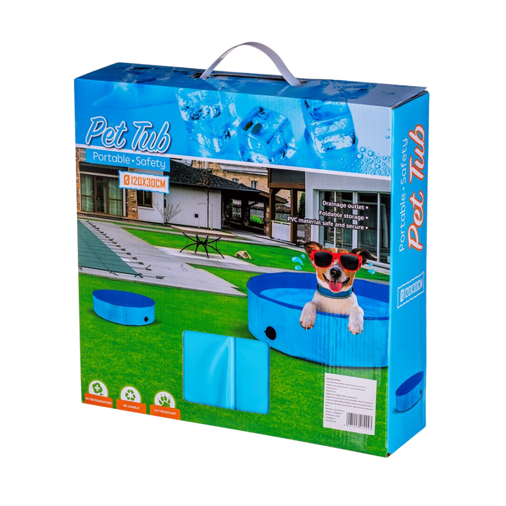 Diamentiq Folding dog pool 120x30cm