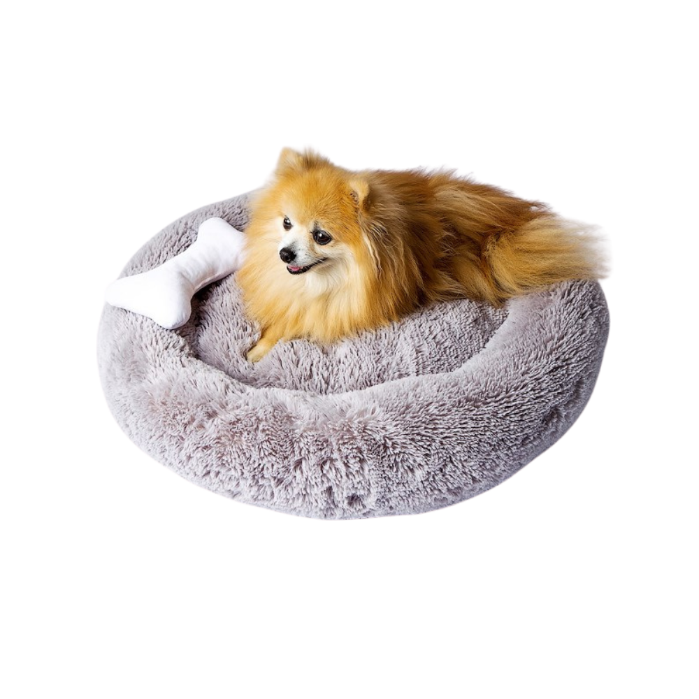 Go Gift Shaggy Bed/ XL/ Grey