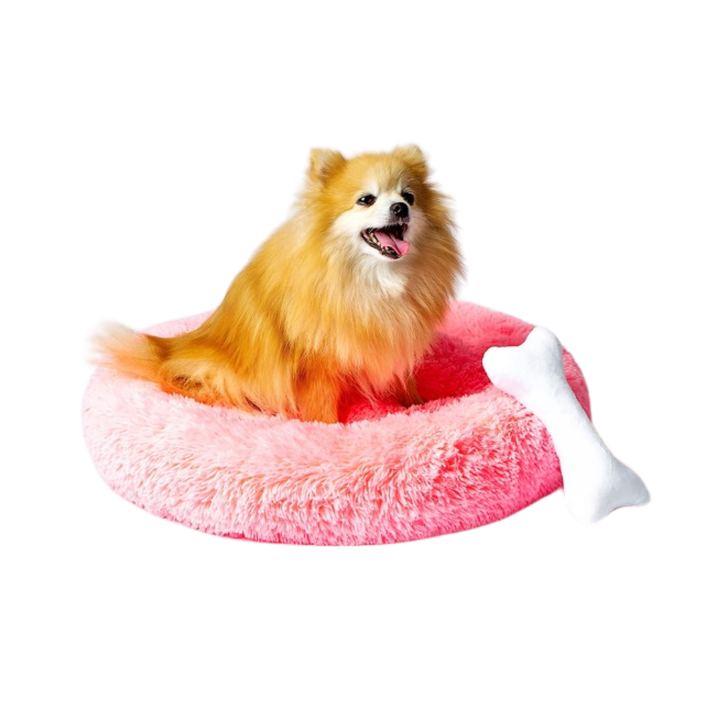 Go Gift Shaggy Bed/ M/ Pink