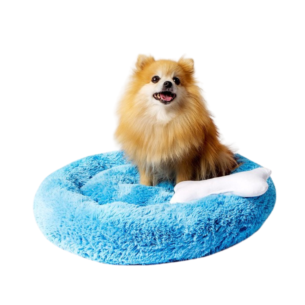 Go Gift Shaggy Bed/ XL/ Blue