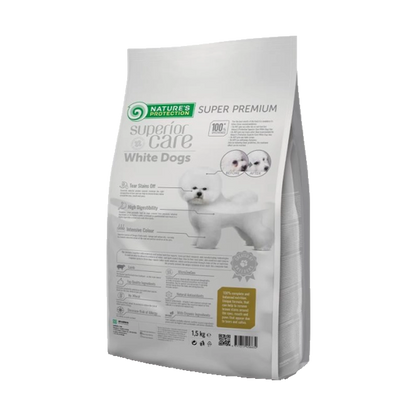 Nature's Protection Superior Care Dog Food with Lamb/ Adult/ Mini and Small Breed/ White Coat/ 1.5Kg