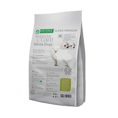 Nature's Protection Superior Care Dog Food with White Fish/ Junior/ Mini and Small Breed/ White Coat/ 10Kg