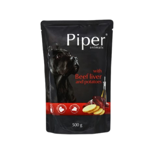 Piper Dog Food with Beef Liver and Potatoes/ Pouch