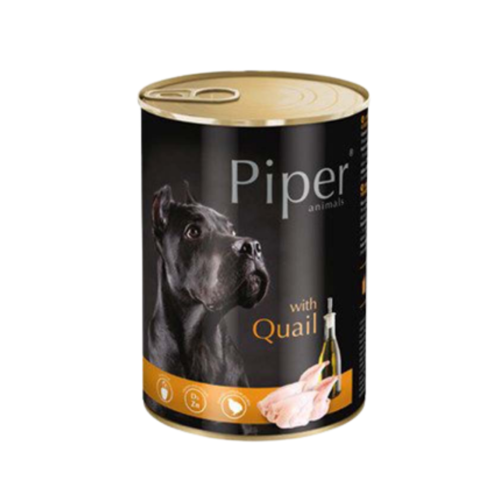 Piper Dog Food with Qail/ Can
