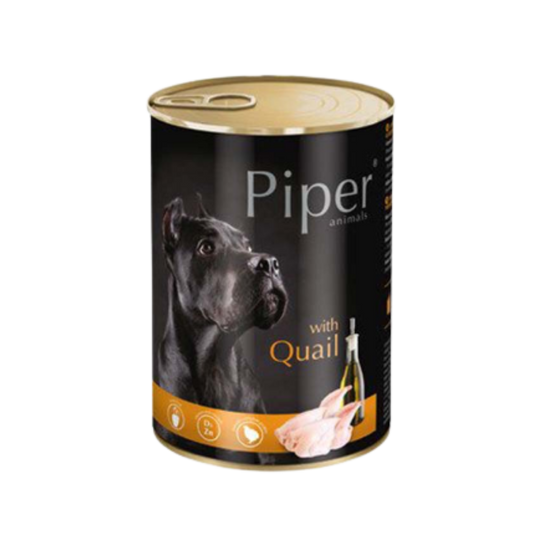 Piper Dog Food with Qail/ Can