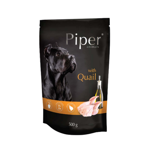 Piper Dog Food with Qail/ Pouch
