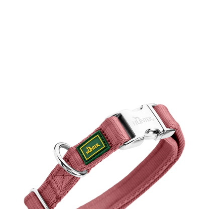 Hunter Inari Alu-strong Collar/ Pastel Red/ Extra Large
