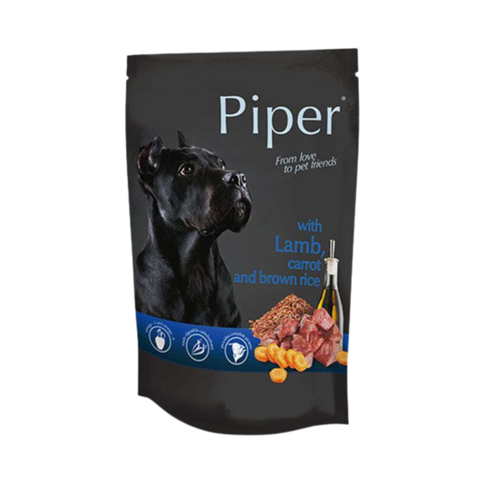 Piper Dog Food with Lamb, Carrot and Brown Rice/ Pouch