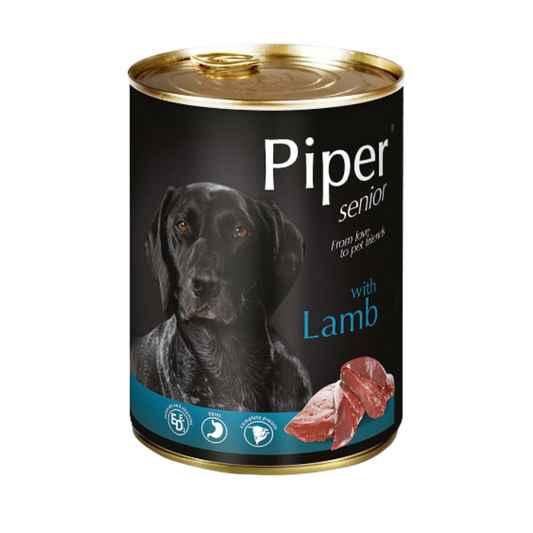 Piper Senior Dog Food with Lamb/ Can/ 400gr