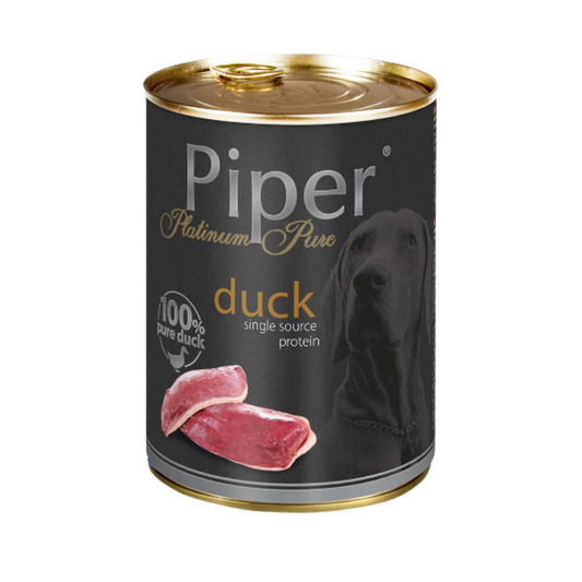 Piper Dog Food Platinum Pure Duck/ Can/ 400gr