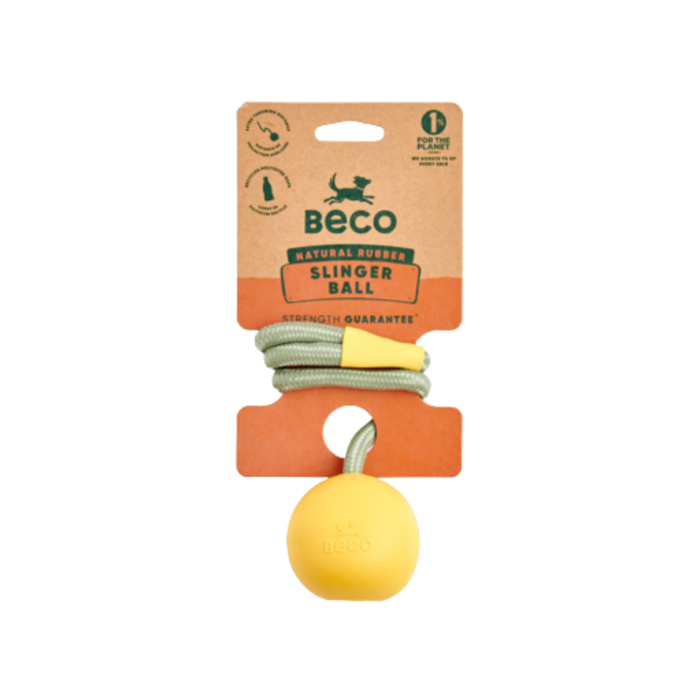 Beco Slinger Ball/ Yellow