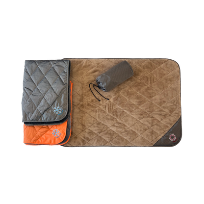 ThermoSwitch Blanket Samos/ Orange and Grey