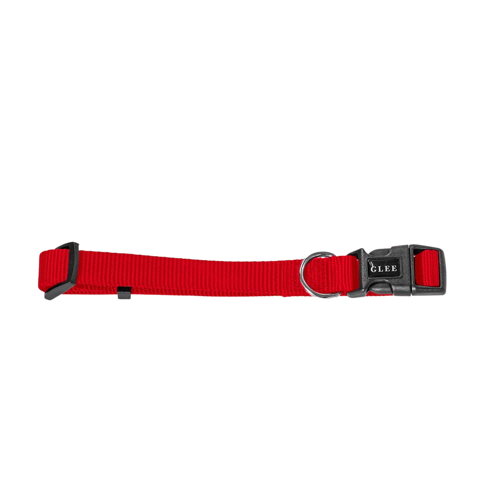 Glee Collar Adjustable Collar/ Red