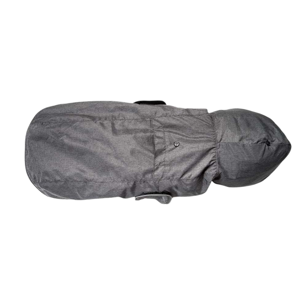 Glee Waterproof Jacket with Hood/ Gray