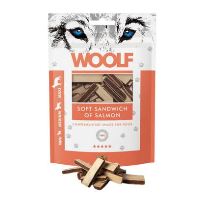 Woolf Soft Sandwich of Salmon Dog Treats
