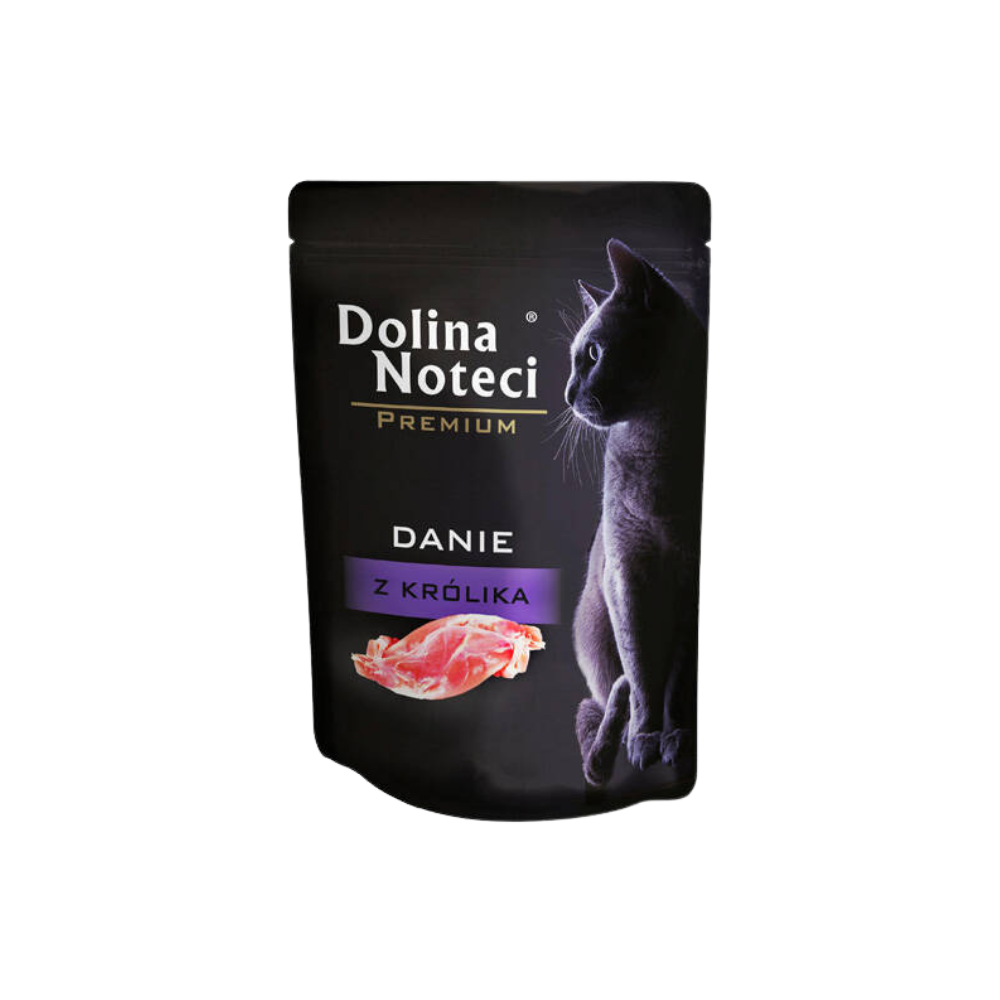 Dolina Noteci Premium Sterilized Wet Cat Food/ Rabbit 85g