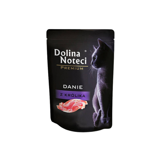 Dolina Noteci Premium Sterilized Wet Cat Food/ Rabbit 85g