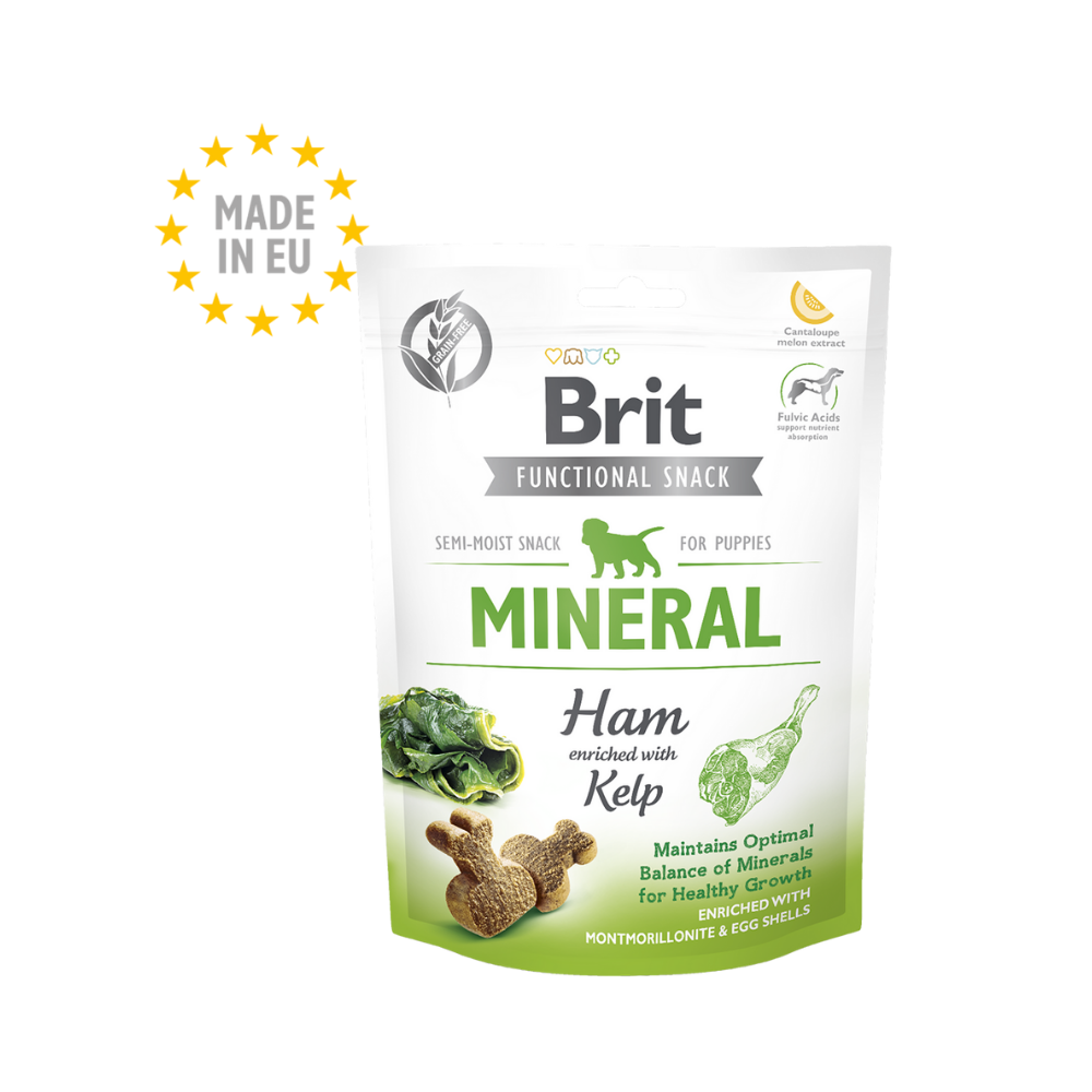 Brit Functional Snack Mineral Ham for Puppies