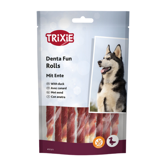 Trixie Denta Fun Rolls with Duck 10pcs