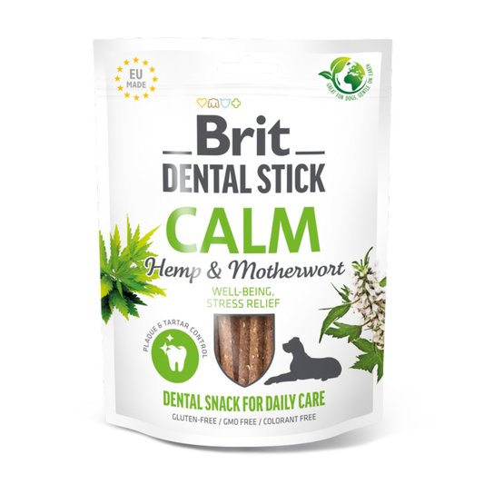 Brit Dental Stick Calm with Hemp & Motherwort