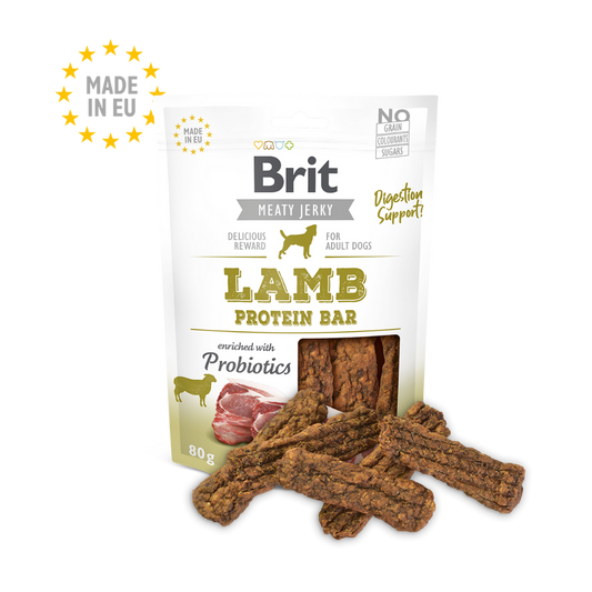 Brit Dog Meaty Jerky Snack Lamb & Chicken Protein Bar