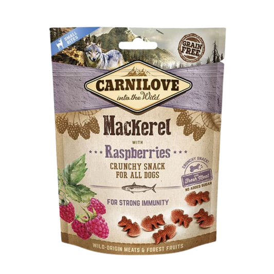 Carnilove Mackerel with Raspberries Crunchy Dog Treats