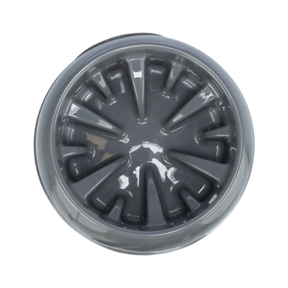 Trixie Slow Feeding Plastic Bowl/ Grey