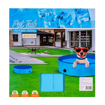 Diamentiq Folding dog pool 160x30cm