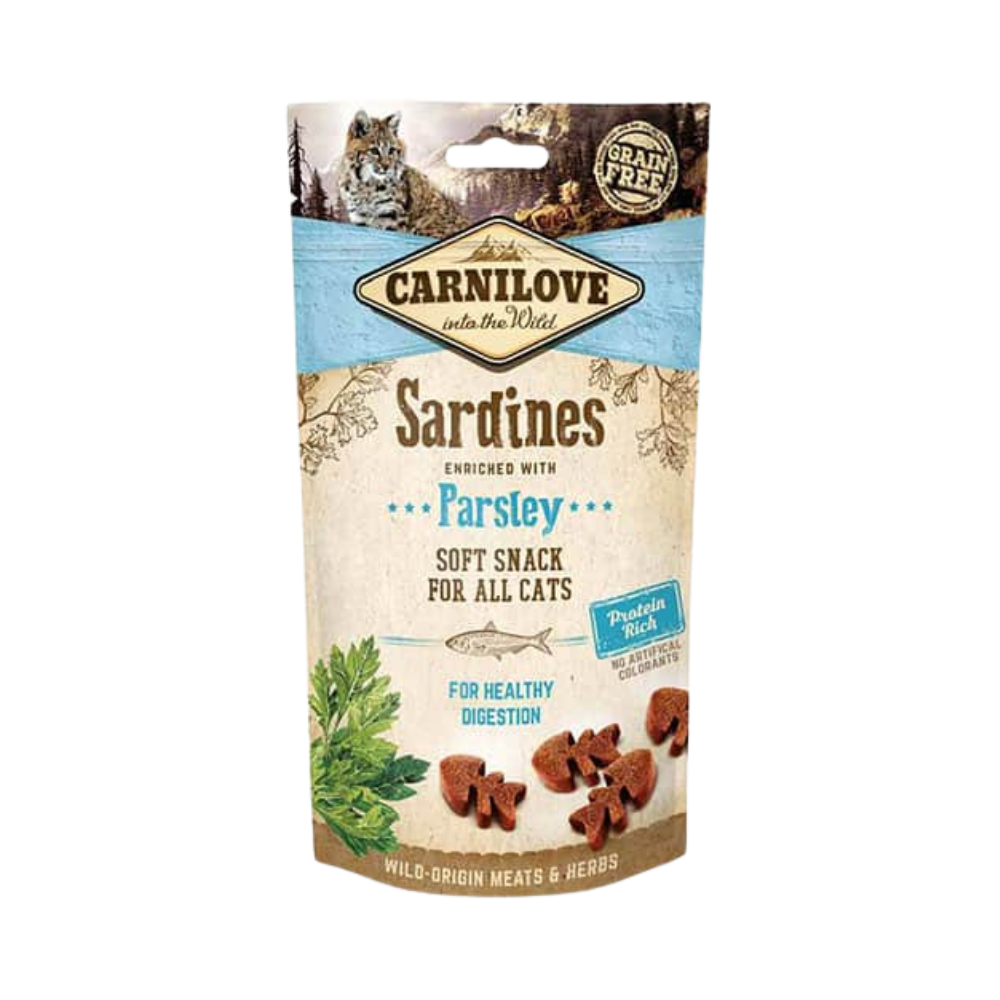 Carnilove Sardines enriched with Parsley Soft Cat Treats