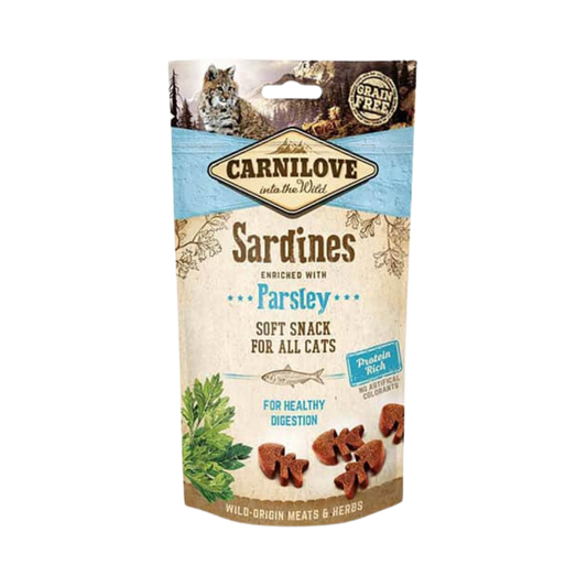 Carnilove Sardines enriched with Parsley Soft Cat Treats