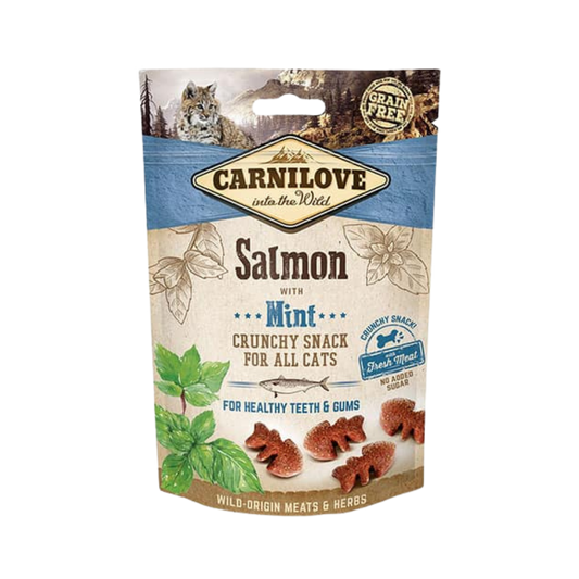 Carnilove Salmon with Mint Crunchy Cat Treats