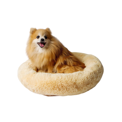 Go Gift Shaggy Bed/ XL/ Cream