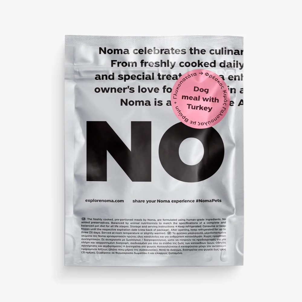 Noma Dog Meal with Turkey